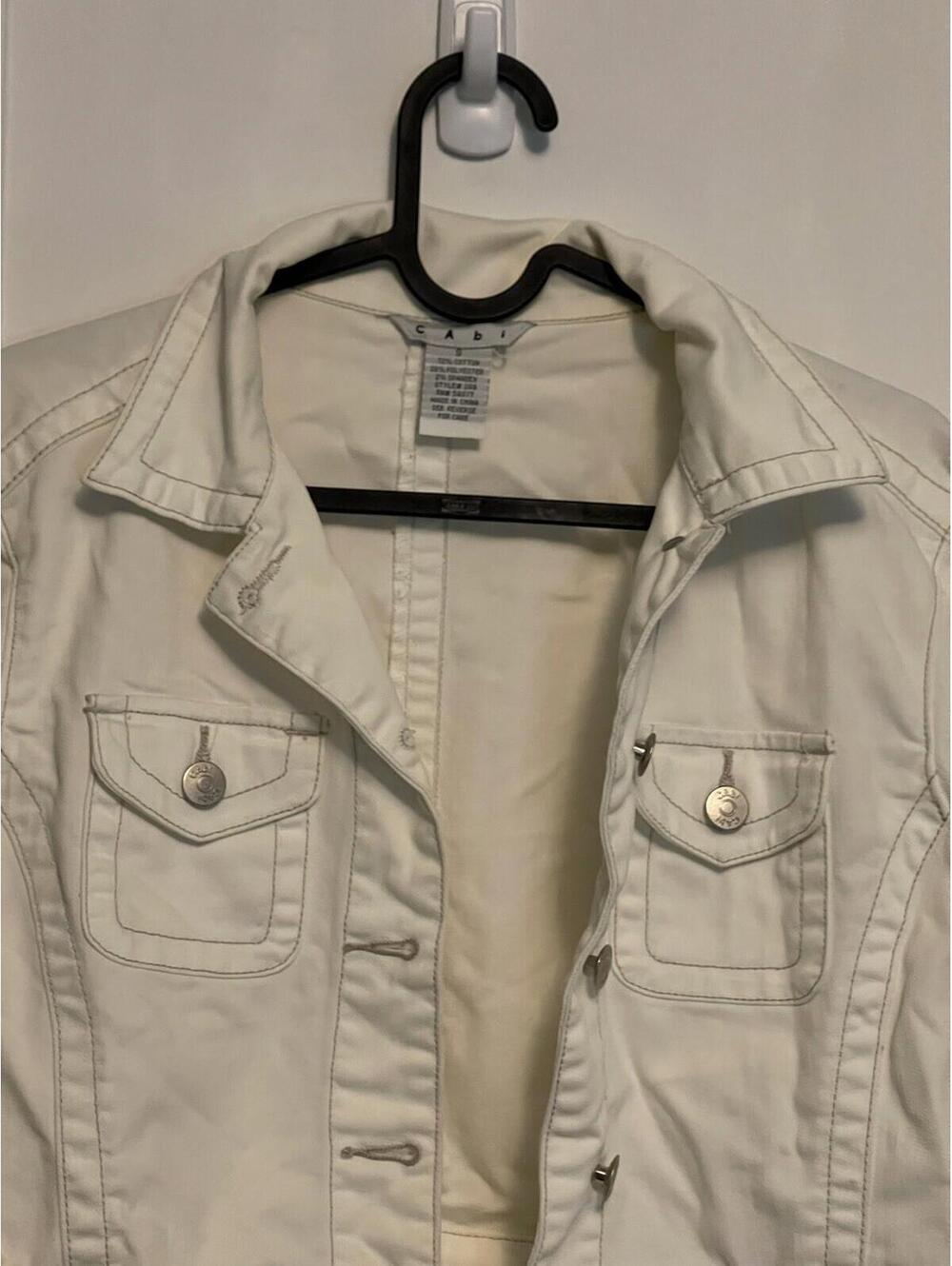 CABI small kid’s Jacket White (26)